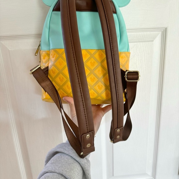 Loungefly Disney Mickey Mouse Sundae Mini Backpack - Picture 9 of 16